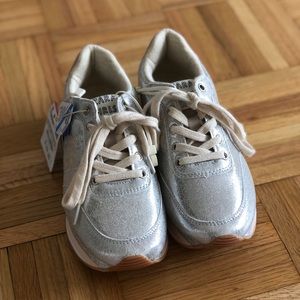 Zara Kid Metallic Sneakers